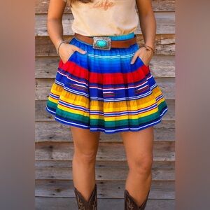 My Michele vintage 90’s Aztec western mini skirt‎ size small